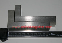 Wolfram bucking bar